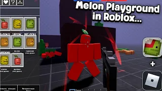 😂 WHAT IS IT!? Funny Melon Playground in Roblox!