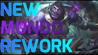 NEW DR. MUNDO REWORK SEASON 11 - JUNGLE GUIDE! + All abilities, clear path, items, runes and tips!