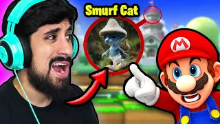 SI PIERDO SALE UN SMURF CAT 😳 | SUPER MARIO MAKER 2