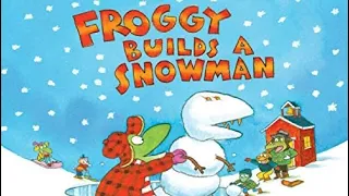 Preschool PreK Kindergarten Read Aloud - Froggy builds a snowman #readalong @emmanuelkidskorner