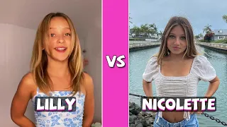 Lilly Ketchman Vs Nicolette Durazzo TikTok Dance Compilation (July 2021)