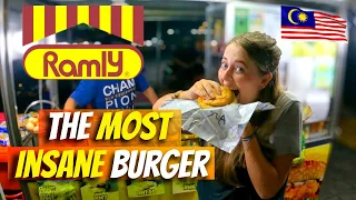 First Time trying RAMLY BURGER Malaysia - EPIC Street Food Malaysia 🇲🇾