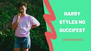 Harry Styles no 3º episódio do Guccifest. [LEGENDADO PT-BR]