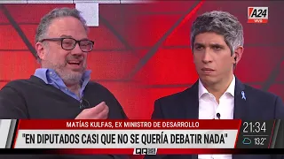 📣 Matías Kulfas: "La competencia de importados limita a la industria nacional"