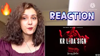 EMIWAY - KR L$DA SIGN (OFFICIAL VIDEO) (EXPLICIT) | NixReacts | REACTION