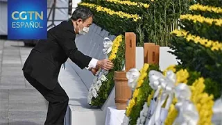 Japón conmemora el 76.º aniversario del lanzamiento de la bomba atómica sobre Hiroshima y Nagasaki