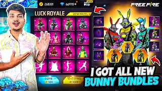 Free Fire I Got Bunny Incubator 😍 Best Bundles In The History Of Garena Free Fire In 9999 Diamonds