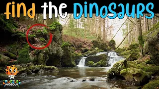 Find the Hidden Dinosaurs #15 |  Can you Spot the Dinosaur Hiding? | Dinosaur Puzzle for Kids 🦖🧩