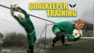 16 Year Old 6'4 Fraser is a BEAST! 🤯👏 | Reactions & Cutbacks | Full Session | 1YNX Goalkeeping