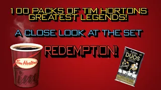 2024 Tim Hortons Greatest Duos - 100 Packs and a close look at the set