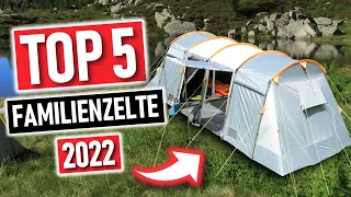 Die besten FAMILIENZELTE 2024 | Top 5 Familien Zelte im Vergleich