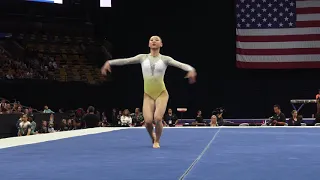 Kara Eaker – Floor Exercise – 2018 U.S. Gymnastics Championships – Senior Women Day 2