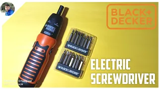 Unboxing of Black & Decker 6v Alkline Screwdriver || under 1000 || 2021 || Tanujneel🔥🔥🔥