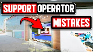 1 COMMON MISTAKE for every SUPPORT - Rainbow Six Siege