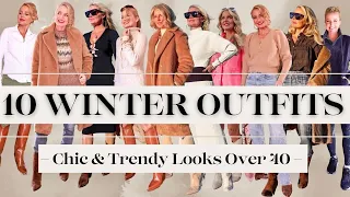 10 Winter Outfit Ideas for Women Over 40 that are Trendy and Stylish (Chic Winter Outfits, Lookbook)