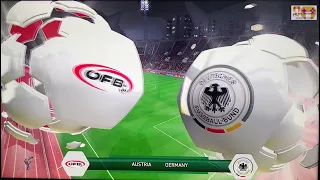 FIFA SOCCER BARCELONA MANAGER CAREER WORLD CLASS - Next Up Austria VS Germany International Friendly