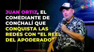 Juan Ortiz, el comediante de Conchalí que conquista las redes con "El Reel del Apoderado"