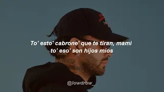 Feid - SI TÚ SUPIERAS | No se si vuelva a verte los bandidos No tenemos suerte🔥|| LETRA