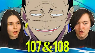 CROCODILE'S UTOPIA 👒 One Piece Ep 107 & 108 REACTION & REVIEW