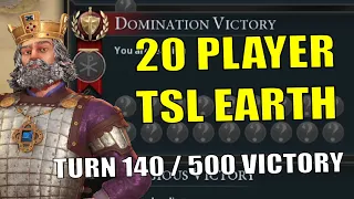 The Most Overpowered Game I Have Ever Played! #1 – Turn 140 Deity Victory with 20 Players
