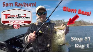 Sam Rayburn MLF Pro Circuit Day 1 (Top 10!)