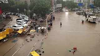 Live: Rescue underway as record rainfall hits central China's Henan