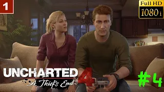 Uncharted 4 gameplay Путь вора Часть 4 Обычная жизнь PS4 🔴