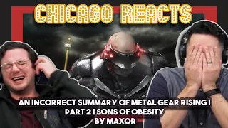 An Incorrect Summary of Metal Gear Rising  Part 2  Sons of Obesity by Max0r | Actors React