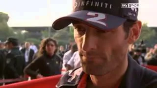 F1 Chinese GP 2013 - Race  Webber forced to retire