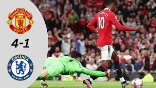Man United vs Chelsea 4 -1 Highlights And All Goals 2023 HD