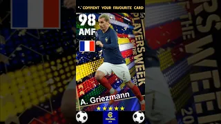Antoine Griezmann Best Card in eFootball 2023 💥 #efootball #shorts #viral