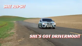 Wife sends it in the 800whp STI! / Reaction video