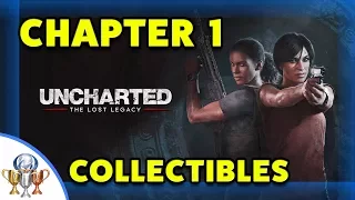 Uncharted The Lost Legacy CHAPTER 1 Collectibles (All Treasures, Photos, Conversations & Lockboxes)