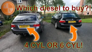 Which BMW E60/E61 Diesel should you buy?  *POV DRIVE*