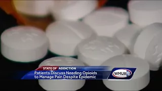 Patients discuss needing opioids to manage pain despite epidemic