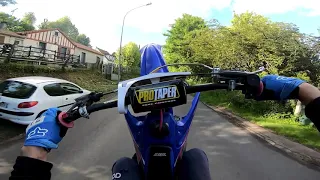 ON EVITE LE DRAME + ACCIDENT ?! 125YZ