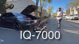 Auto-Folding Electric Wheelchair! Introducing the ComfyGo Majestic IQ7000!