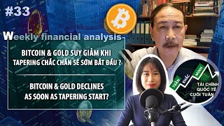 Bitcoin & Gold declines as soon as Tapering starts? | Weekly Financial Analysis #33