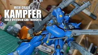 The Mecha Blue Meanie - Bandai 1/144 High Grade Kampfer - Build Overview and Thoughts