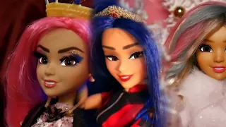 Disney Descendants Stop Motion Music Video Compilation - Queen of Mean - One Kiss - Christmas Rewind