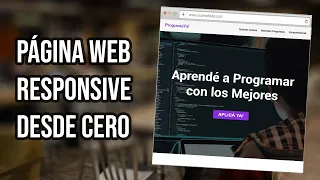 Cómo Crear una Página Web COMPLETA con HTML y CSS desde cero | No Frameworks Full Responsive