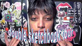 ✦ double sketchbook tour ✦