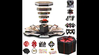 DIY Explosion Gift Box  Hexagon   Set Up Instruction Video