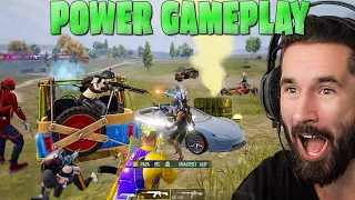 BEST Action Gameplay With Powerful Squad 😮 PUBG MOBILE