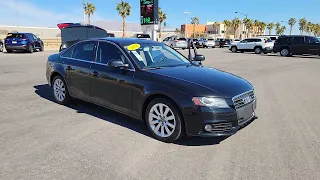 2010 AUDI A4 North Las Vegas, Paradise, Henderson, Boulder City, Summerlin South, NV PJ1309A