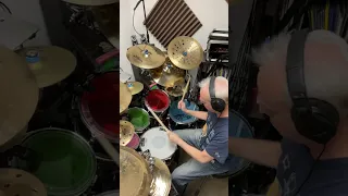 A fun jam dialing in some new drumheads #shortsvideo #shortsfeed #shorts