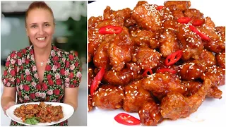 Chinese Honey Chicken Recipe LudaEasyCook Курица в Медовом Соусе Лучшие Кулинарные Каналы 