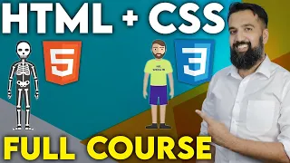 HTML & CSS Full Course for Free | Beginner to Pro