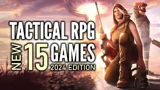 Top 15 Best NEW Tactical/Strategy RPG Games That You Should Play | 2024 Edition