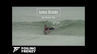 Surf Foiling the perfect pop - James Grundy, Konrad slow mo